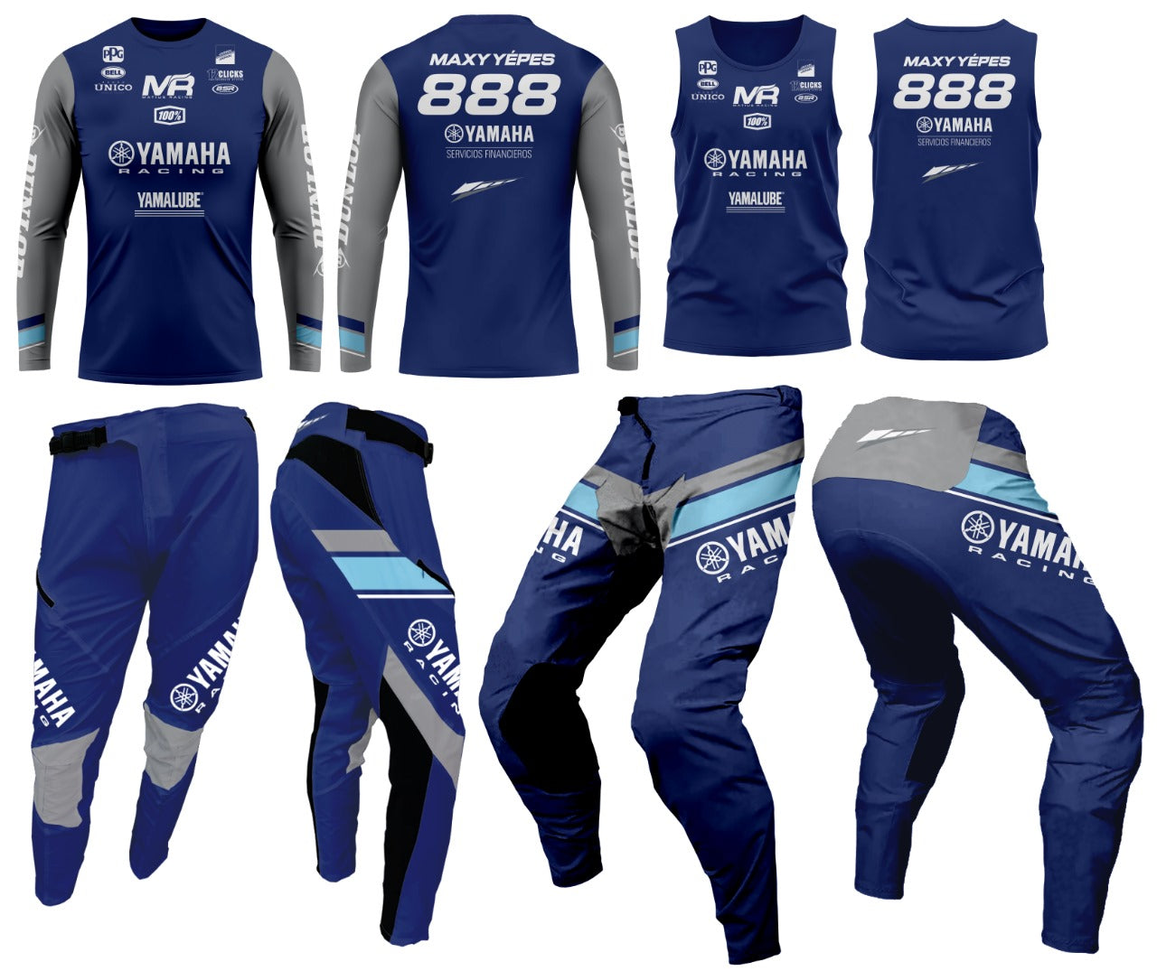 MR Yamaha Navy Vest Pro Series